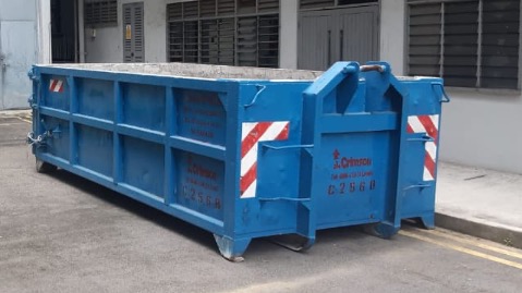 16x8x4 Feet Open Top Container